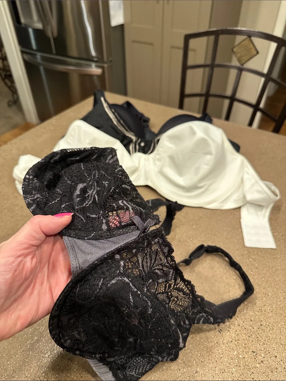 42 DD bras, Olga, Bali m and Vanity Fair
